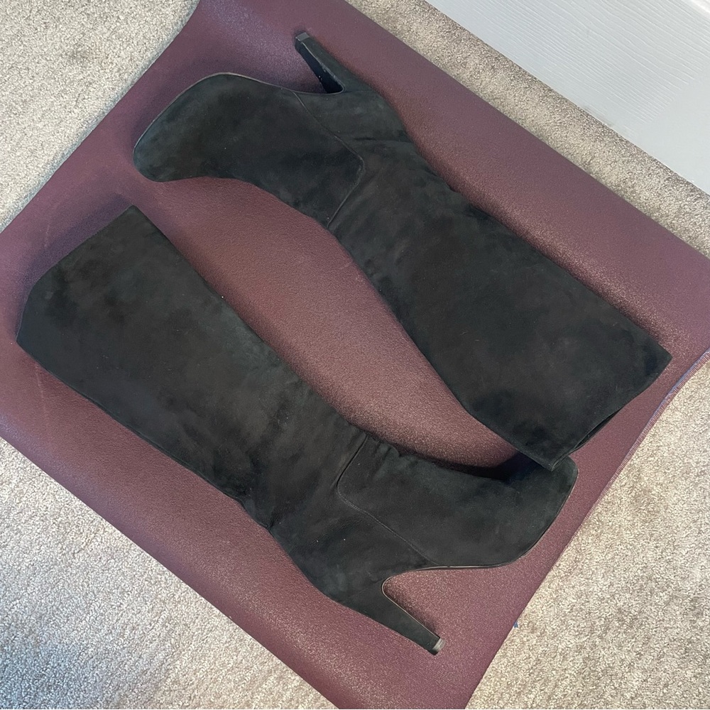 See by Chloé Black Suede High Heel Boots. Size 8.5 = EU 38.5. - Picture 4 of 6